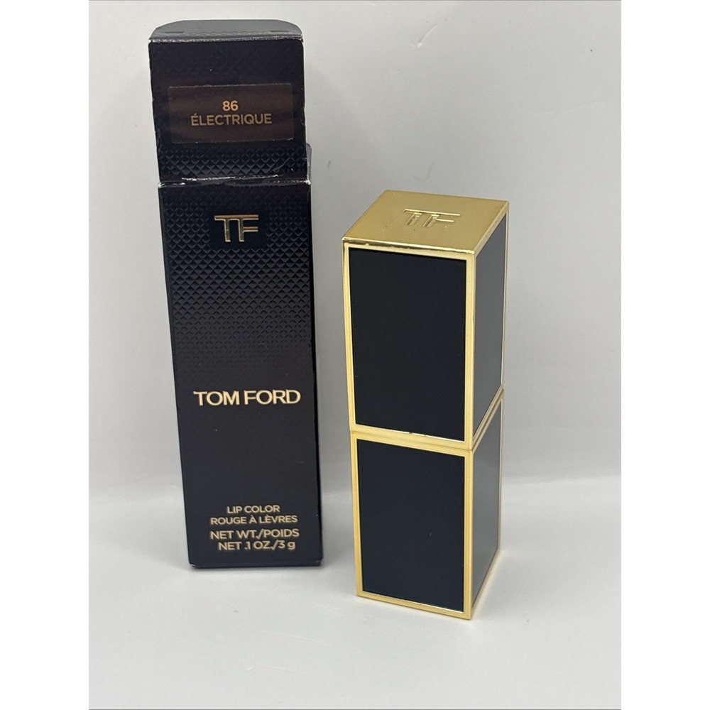 Tom Ford Lip Color Lipstick #86 Electrique .01 oz/3g New In Box